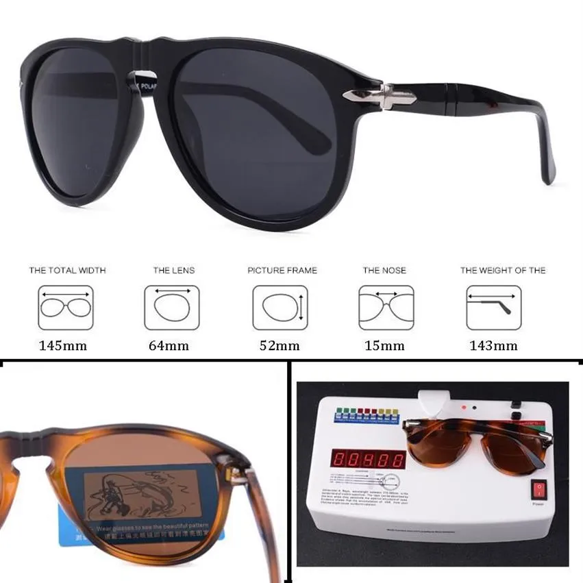 선글라스 Luxo Assico Vintage Piloto Steve Estilo Polarizado Oculos de Sol Homem Condu O Marca Design 649254c