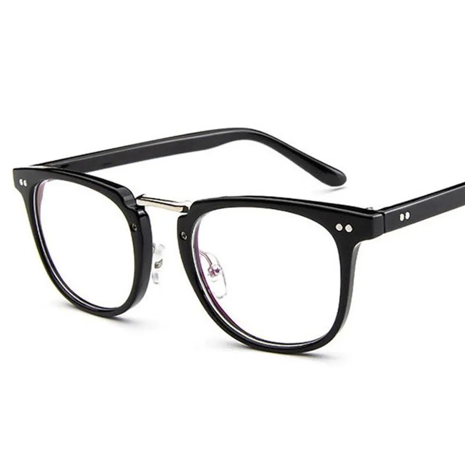 Modequadratgläser Rahmen Männer 2022 Hochwertige verschreibungspflichtige Augen optische Nieten Brillen Rahmen Retro Frauen Spektakel Eyewear3347