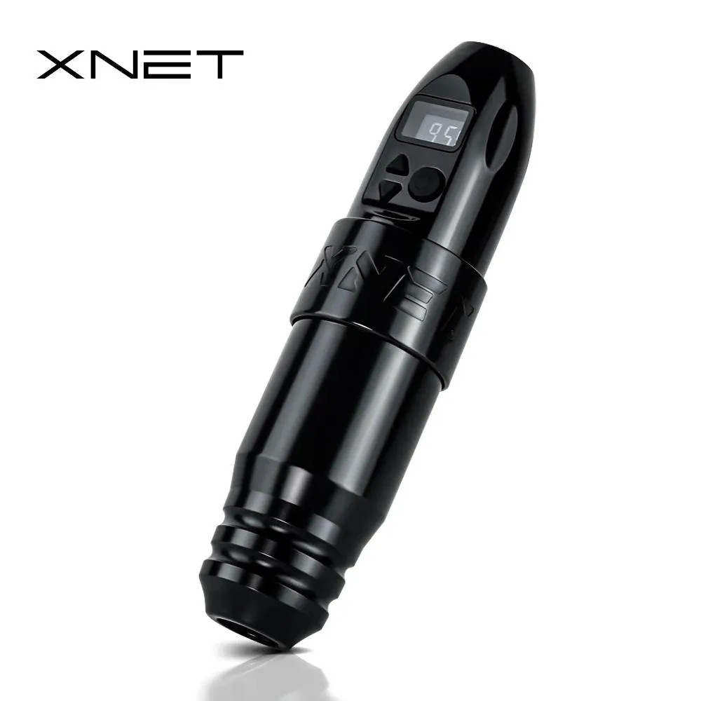 Makine Xnet Scepter Profesyonel Kablosuz Dövme Hine Rotary Kalem Coreless Motor Dijital LCD Ekran Dövme için Kalıcı Makyaj