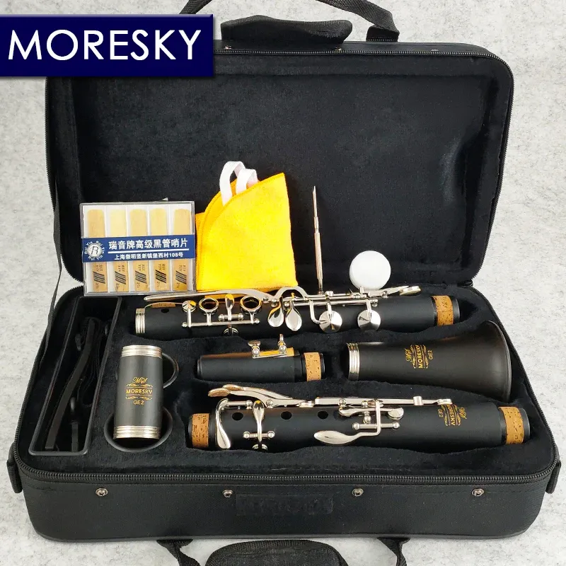 German Oehler Clarinet Bb Bakelite 14 Keys Turkish Clarinete Sib Klarnet MORESKY GE2