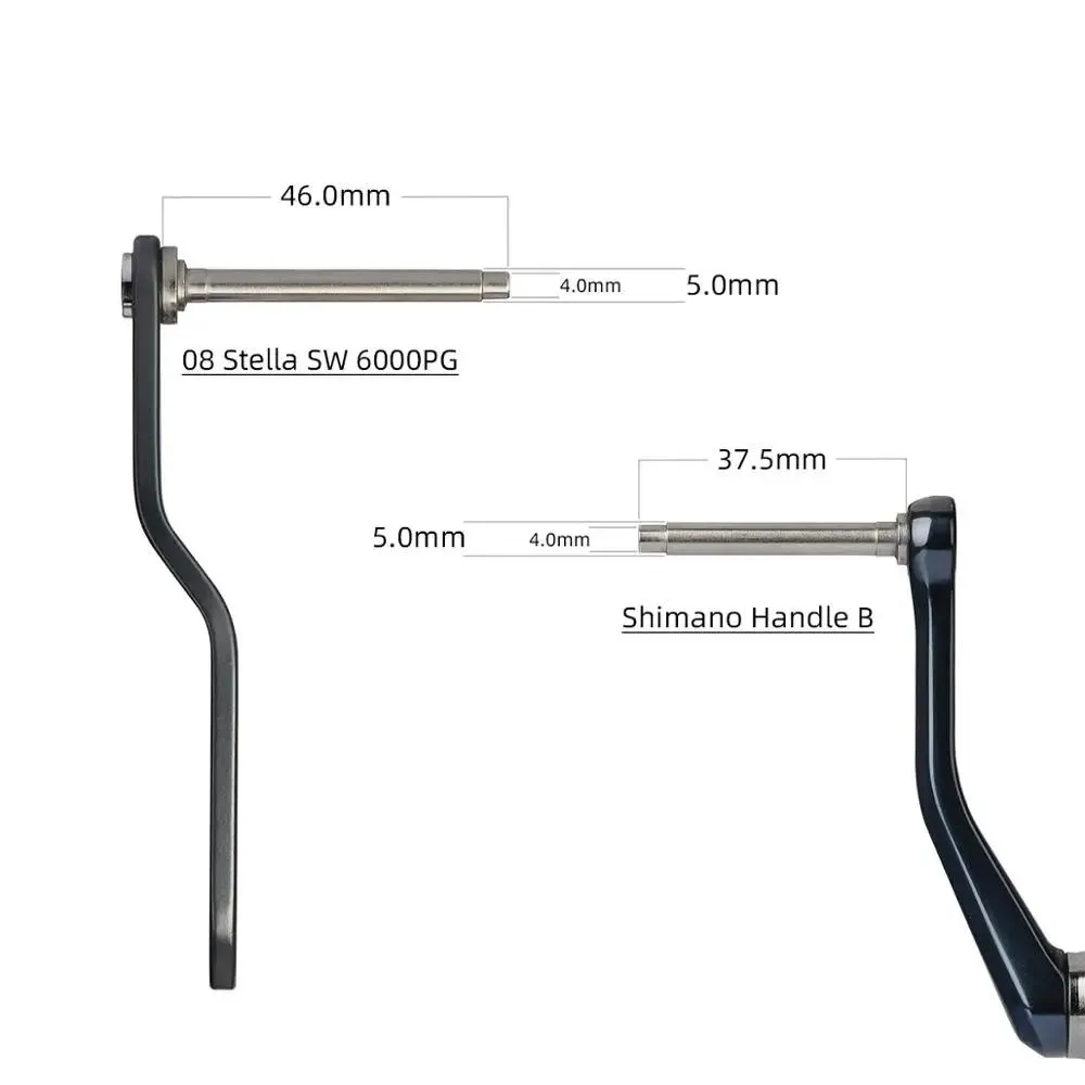 Rods Gomexus Power Knob 45mm For Shimano Saragosa Stella Sw Stradic Fj 4000  8000 Spinning Reel Handle Knob Type B From Lzqlp, $19.79