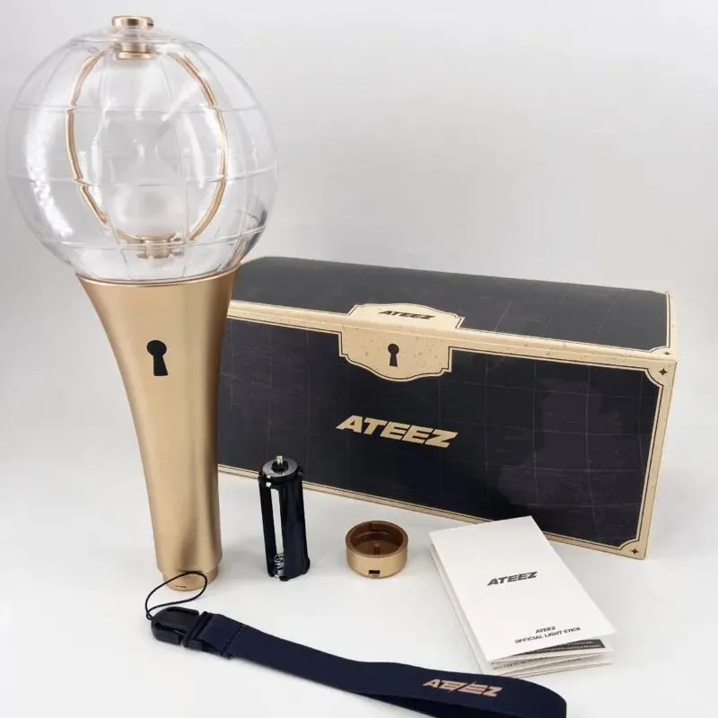 Sticks LED Light Sticks Korea ATEEZ Lightstick Concertlamp Hiphop Party Flash Toy Lightstick Fluorescerende Stick Ondersteuning Aid Rod Fans Gift