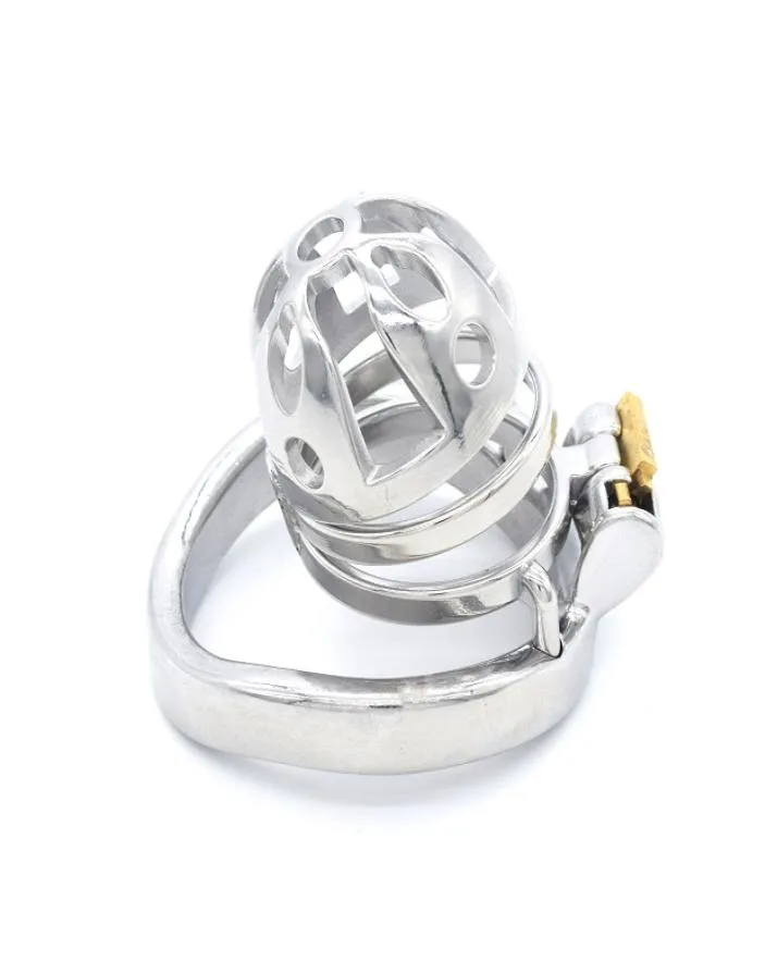 Male Standard Chastity Cage Men039s Medium Size Stainless Steel Locking Belt Device Selling Sexy Toys DoctorMonalisa CC2703750677