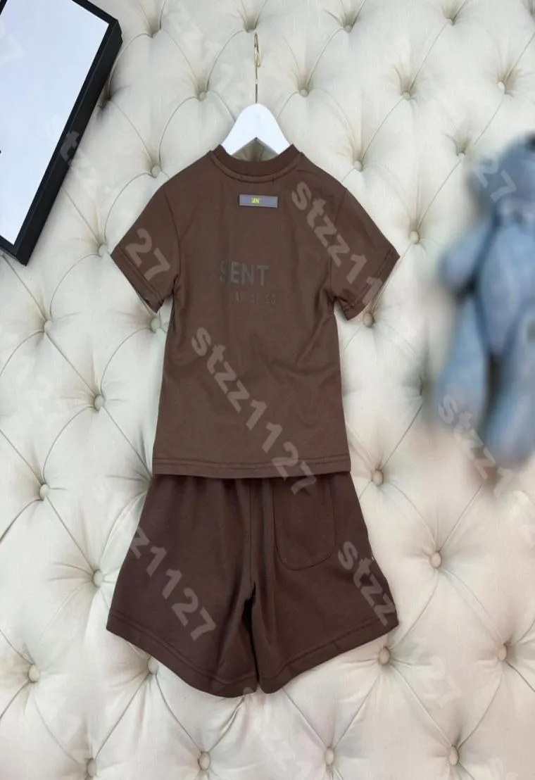Designer Baby Boys a magliette Shorts Set Summer Cotton Thirts Pullover Pants Short Tracksuit Casual Tracksuits Suit 2 pezzi Tops per bambini 8371096