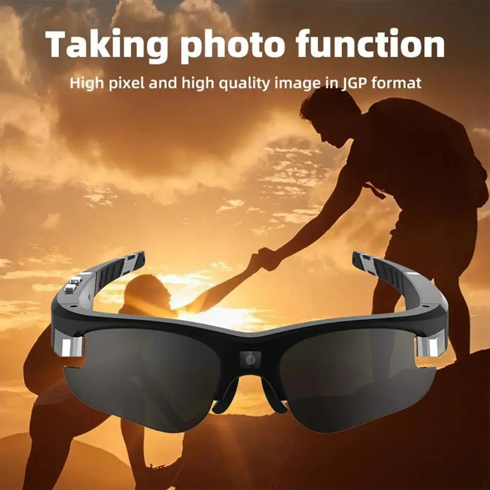 Sunglasses New HD 1080P Camera Smart Glasses Polarized Lens
