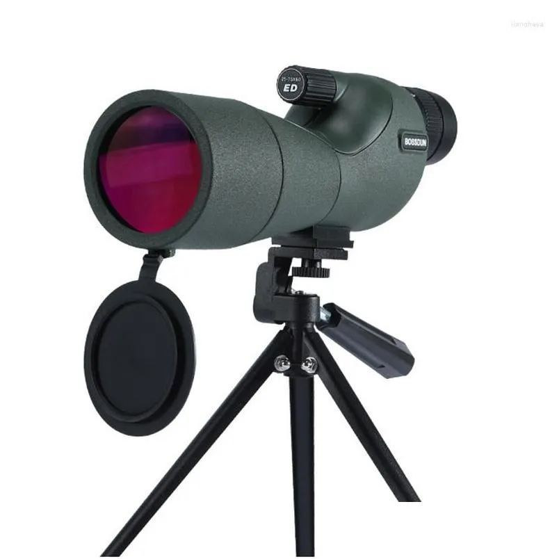 Autres télescopes électroniques 25-75x60 Repotage étendue monocar powerf binocars bak4 fmc étanche avec trépied pour la came de voyage-watc dhxt8