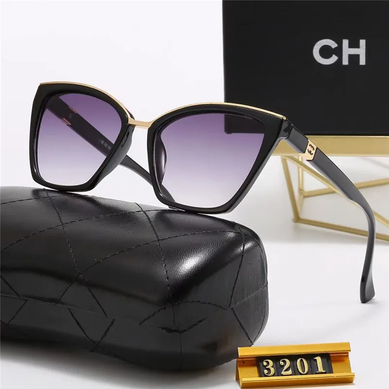Designerskie okulary przeciwsłoneczne dla mężczyzn Kobiety okulary przeciwsłoneczne Fashion Klasyczne okulary przeciwsłoneczne Luksusowe spolaryzowane pilotażowe okulary słoneczne Uv400 okulary szklanki Polaroid 3201