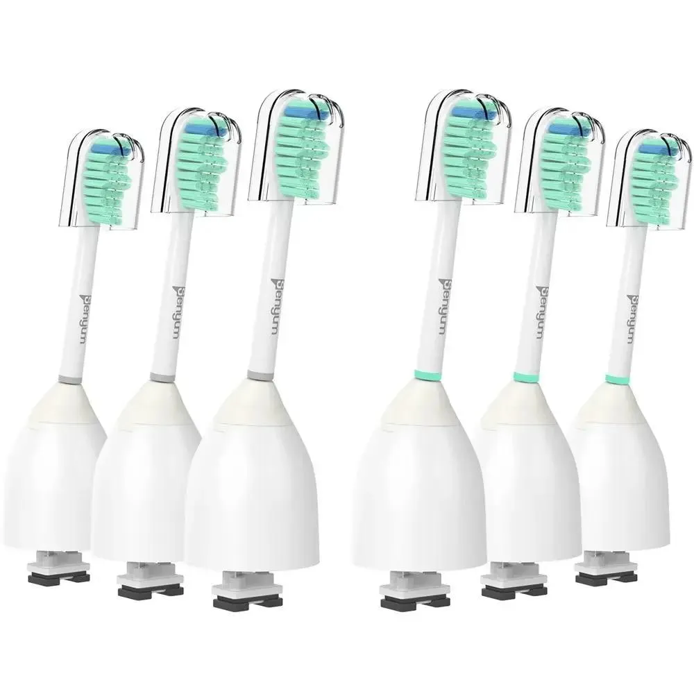 Brosse à dents Senyum Brosse de dents têtes de remplacement compatibles avec Philips Sonicare Electric Brush Gatchs à 360 ° Coins de nettoyage Santé orale