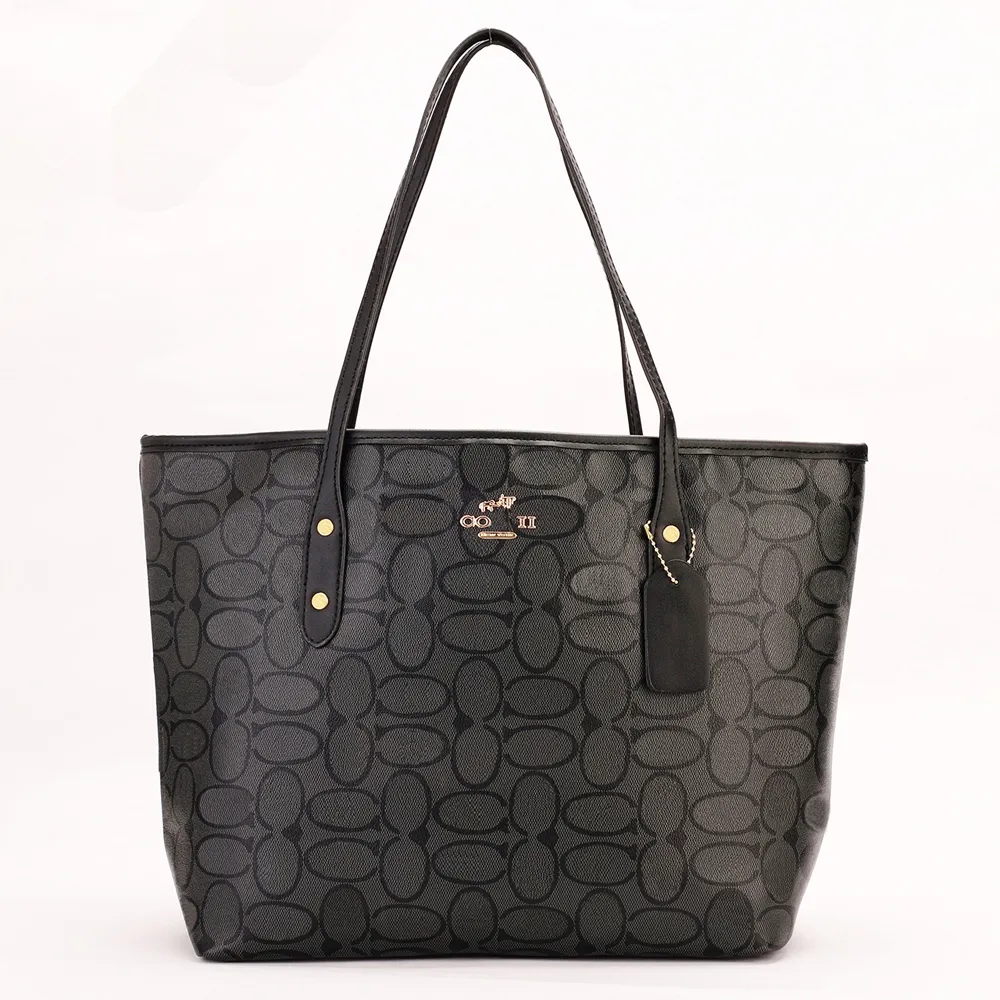 Designertas City33 Tote Bag Luxe tas Handtassen Mode Grote capaciteit Dames Leer Kwaliteit Multifunctioneel Zwart Grijs bruin Melk Thee Kleur Dermis Boodschappentassen01