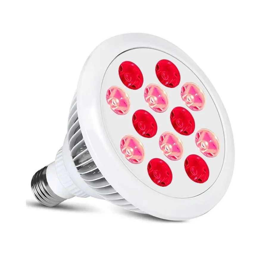 Smärtlindring läkning 660 nm 850 nm röd infraröd 24W LED -ljusterapi lampa318b