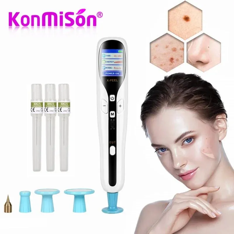 Machine 2 in 1 Ozone Plasma Pen Professional Led Mole Removal Pen Skin Tag Freckle Black Dot Wart Pimple Tattoo Remover Beauty Skin Care