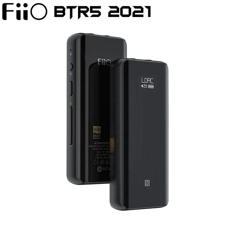 ミキサーFIIO BTR5 2021ポータブルBluetoothアンプES9219C*2 MQA USB DAC Bluetooth 5.2ヘッドフォンアンプXMOS PCM384 DSD256 3.5/2.5mm