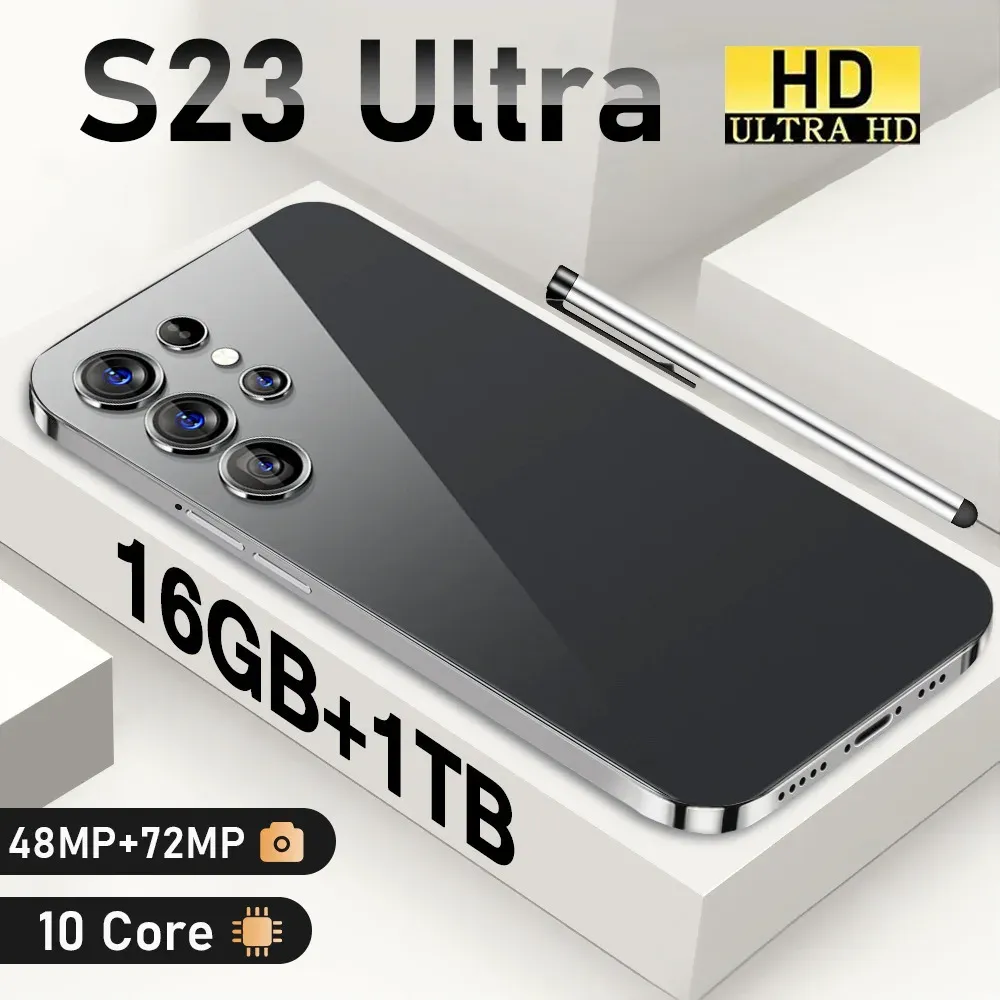 hot selling s23 ultra 16gb+1tb 48mp+100mp