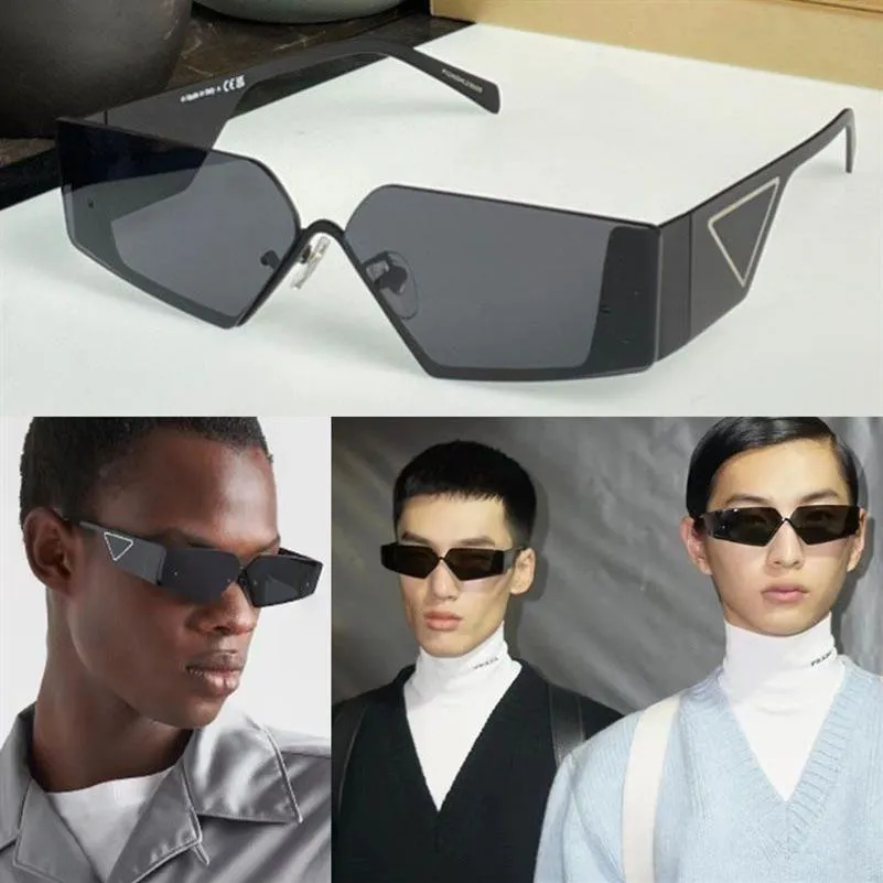 2022 Новые спортивные солнцезащитные очки поляризованные черные полуболочные рамки SPR58Z Мужчины и женские дизайнеры брендов водителя на рыбалку 249E