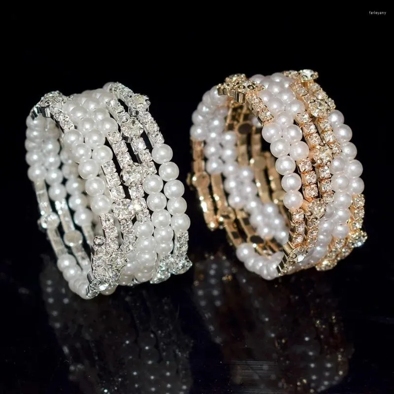 Bracelets de perles de nage de large bracelets