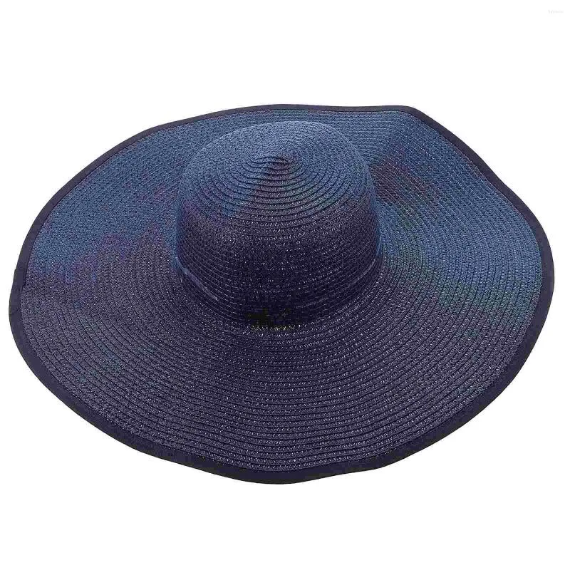 Berets Wide Brim Sun Hat Straw Hats Women Folding Beach Vacation Caps Visor  Chic UV Protection Extra Large Bucket From Haydena, $8.99