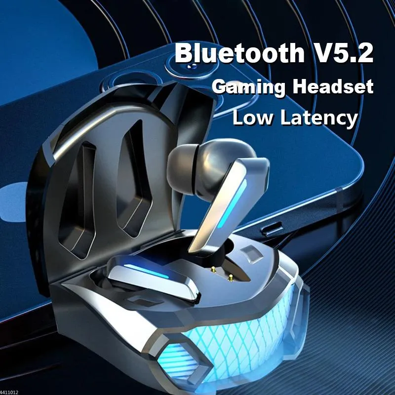Наушники M5 TWS Gaming Warphone Bluetooth 5.2 Низкие задержки профессиональные геймерные наушники Bluetooth с микрофоном 9D Hefi Hifi