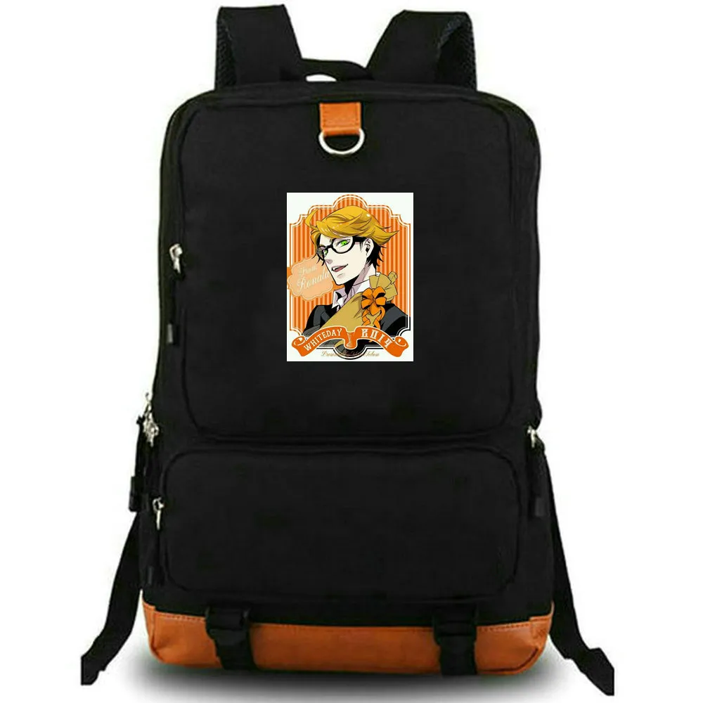 Ronald Knox Backpack Butler Butler Daypack Cartoon School Bag Anime Impressão Rucksack Leisure School School School Laptop Day Pack