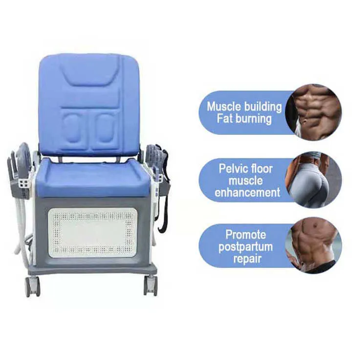 EMS Stuhl Gewichtsverlust EMS -Muskelstimulator Haut Straffung Beckenbodenmuskulatur Skulpfmaschinenmaschine