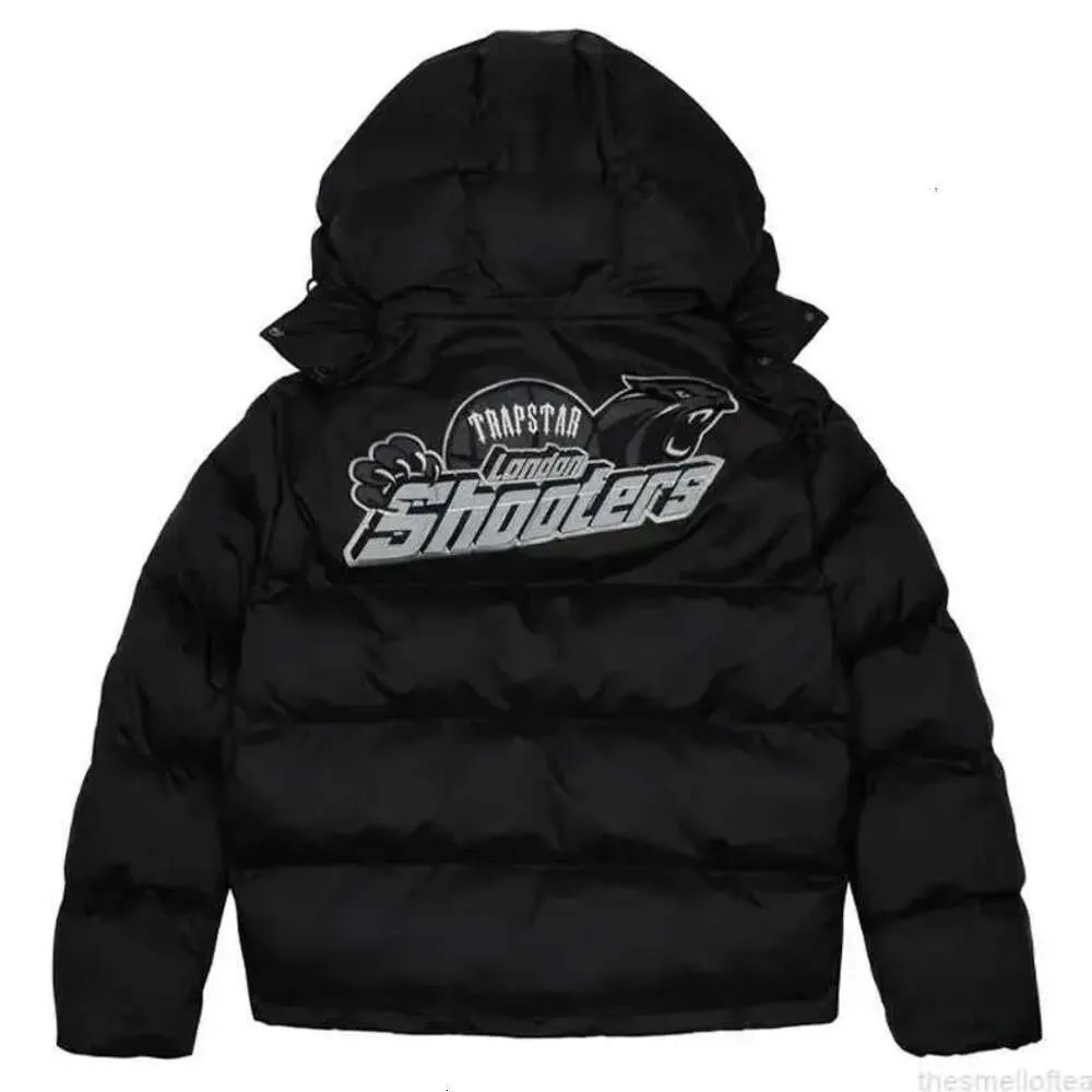 Trapstar Shooters Hooded Puffer Grey Men's - FW22 - US