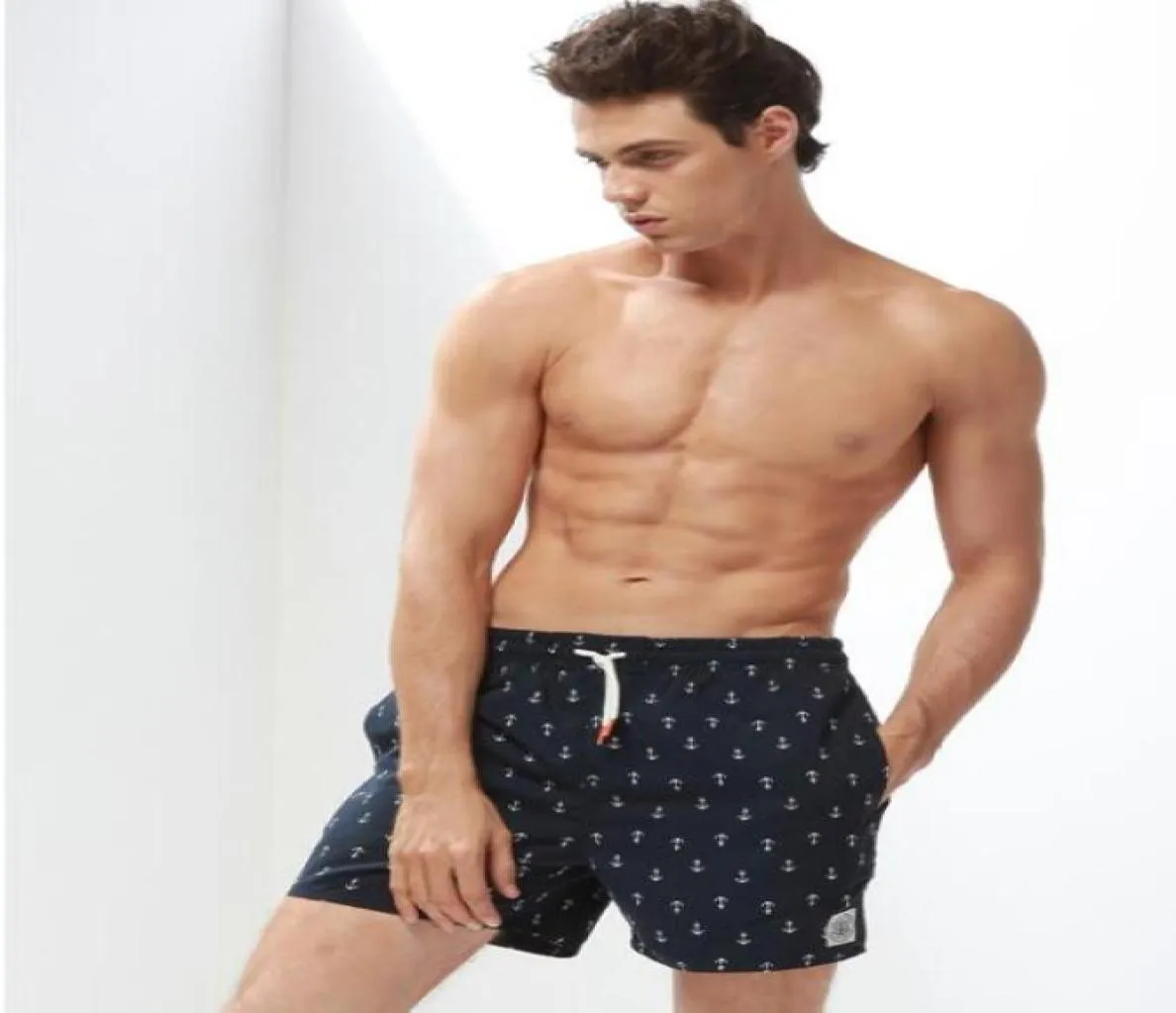 MEN039S Shorts Men Beach Board Trunks Casual Schnelltrocknen männlicher Badeanzüge Bermuda aktive Joggingpants8651993