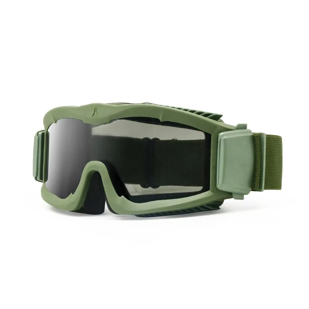 Güneş gözlüğü motosiklet gözlükleri 3 lens kiti, alfa ordusu balistik askeri güneş gözlükleri taktik kask gözlükleri, bb tabancası kurşun geçirmez