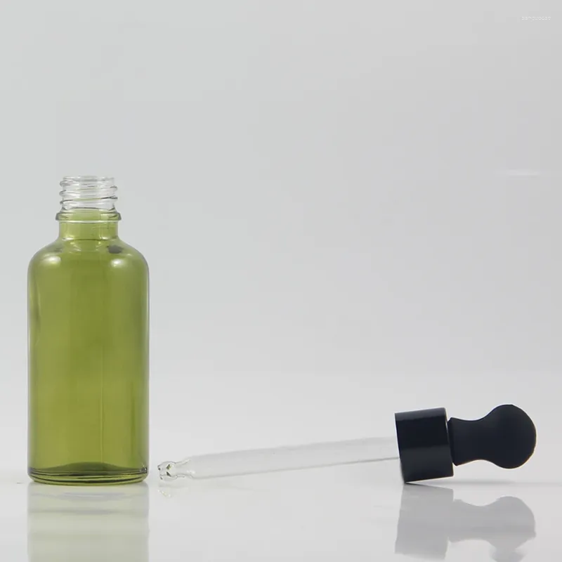 Bouteilles de rangement bouteille portable en gros 50 ml d'huile essentielle de parfum en verre emballage cosmétique à vendre