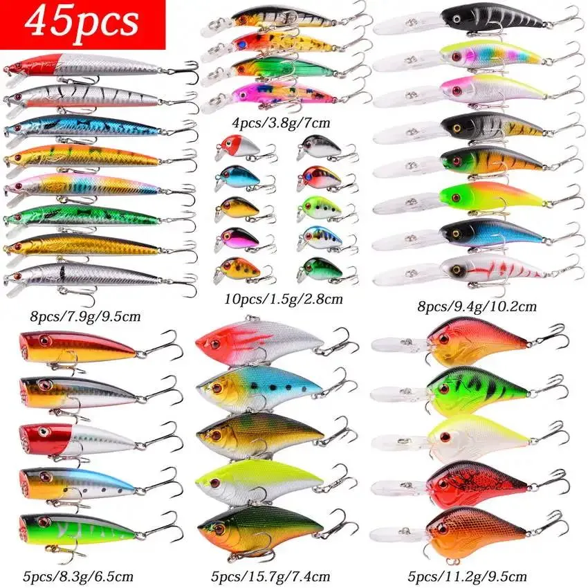 Combo Almighty Mixed Fishing Lure Kits Wobbler Crankbait Swimbait Minnow  Hard Baits Spiners Carp Bait Set Fishing Tackle From Zcdsk, $11.34