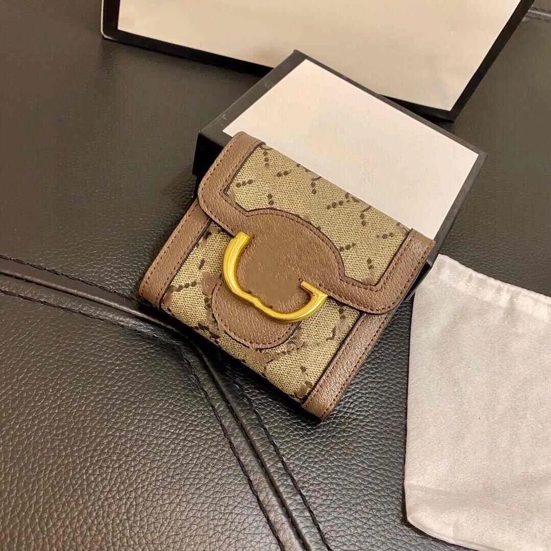 Designer Wallet Luxury Women Clutch Handbag Short Style Wallet Fashion Credit Card Holder Designer Card Bag Coin Purse