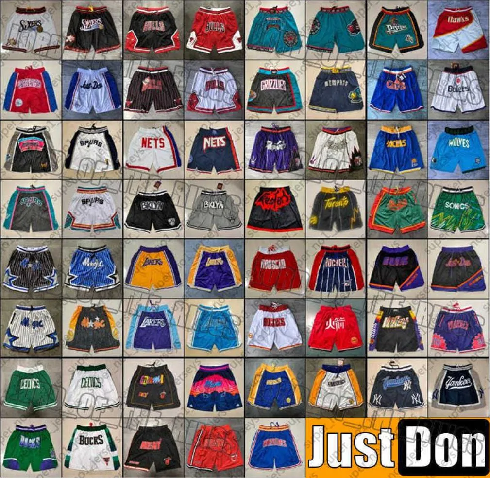 Шорты MEN039S MENS039S Just Don Don Basketball Shorts Short Ness Pocket Bans