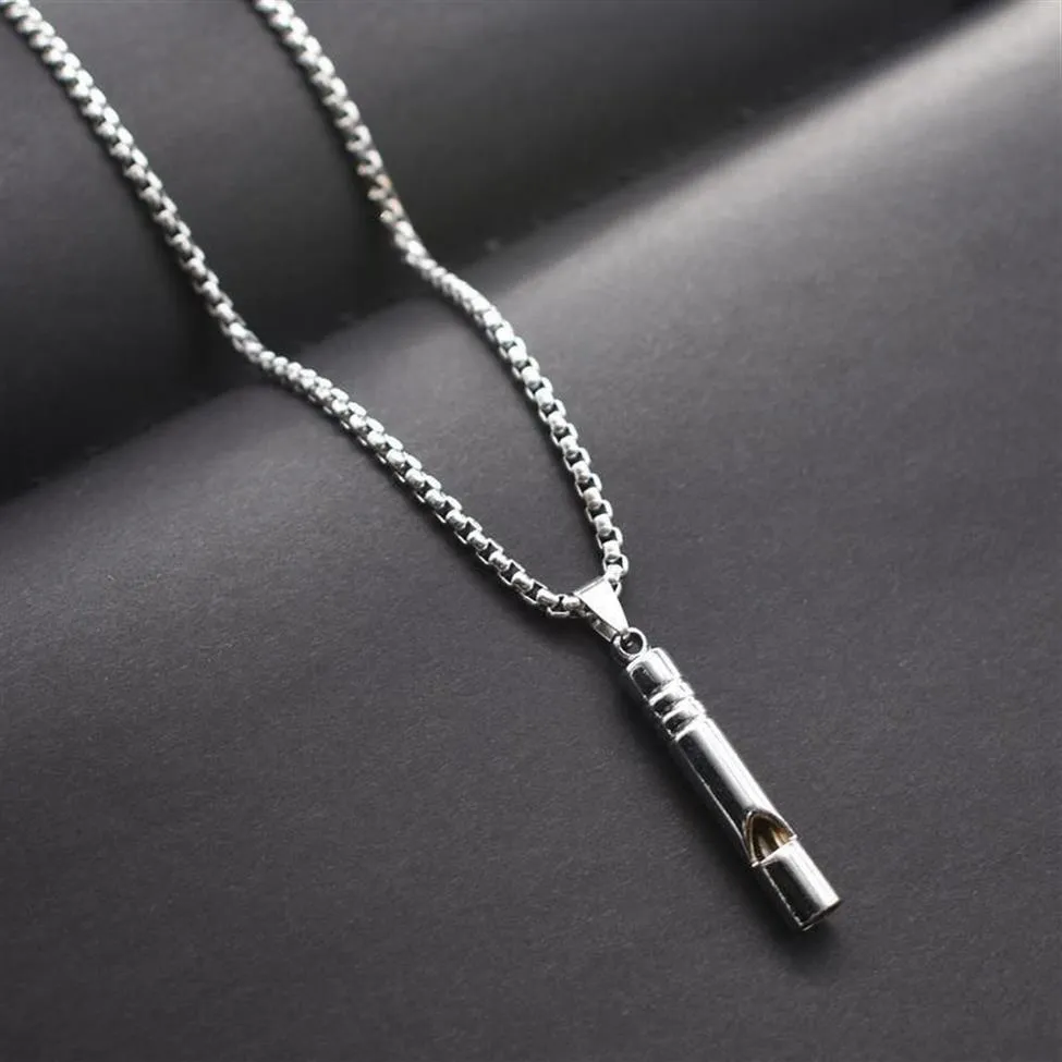 Colliers pendants Collier siffloteur