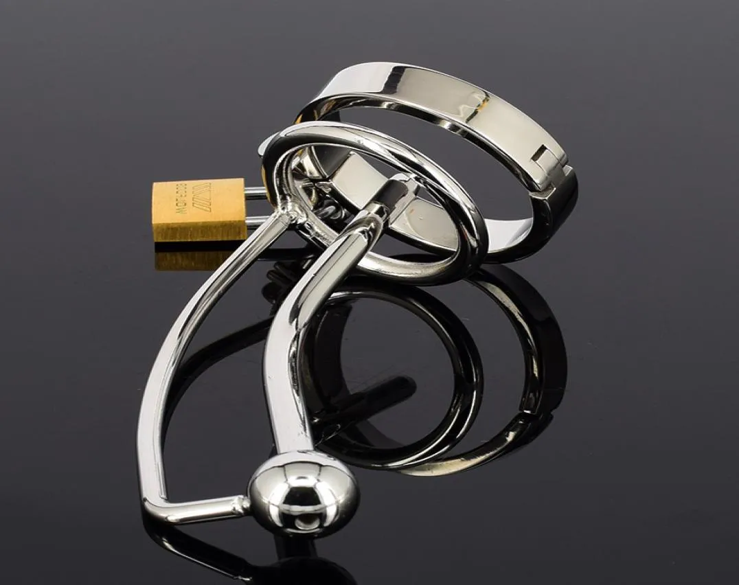 Keuschheit Gerät Metall Keuschheit Mann Edelstahl Hahn Käfig mit Durchmesser Keuschheitsgürtel Hahn Ring BDSM Sex Toys Bondage Erwachsener PR8459958