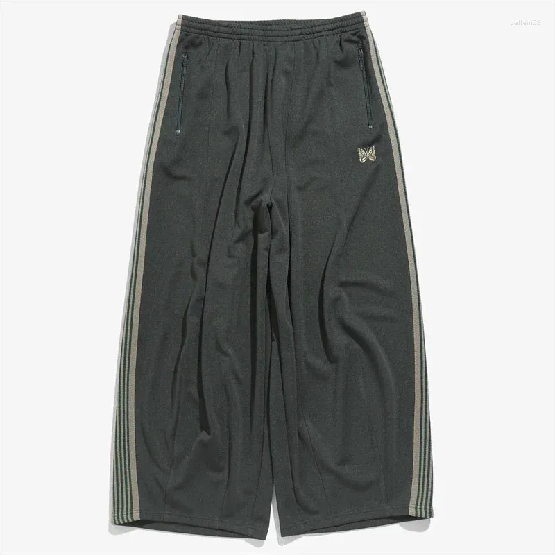 Y2K Navy Wide Leg Sweatpants - Mens & Womens High Quality