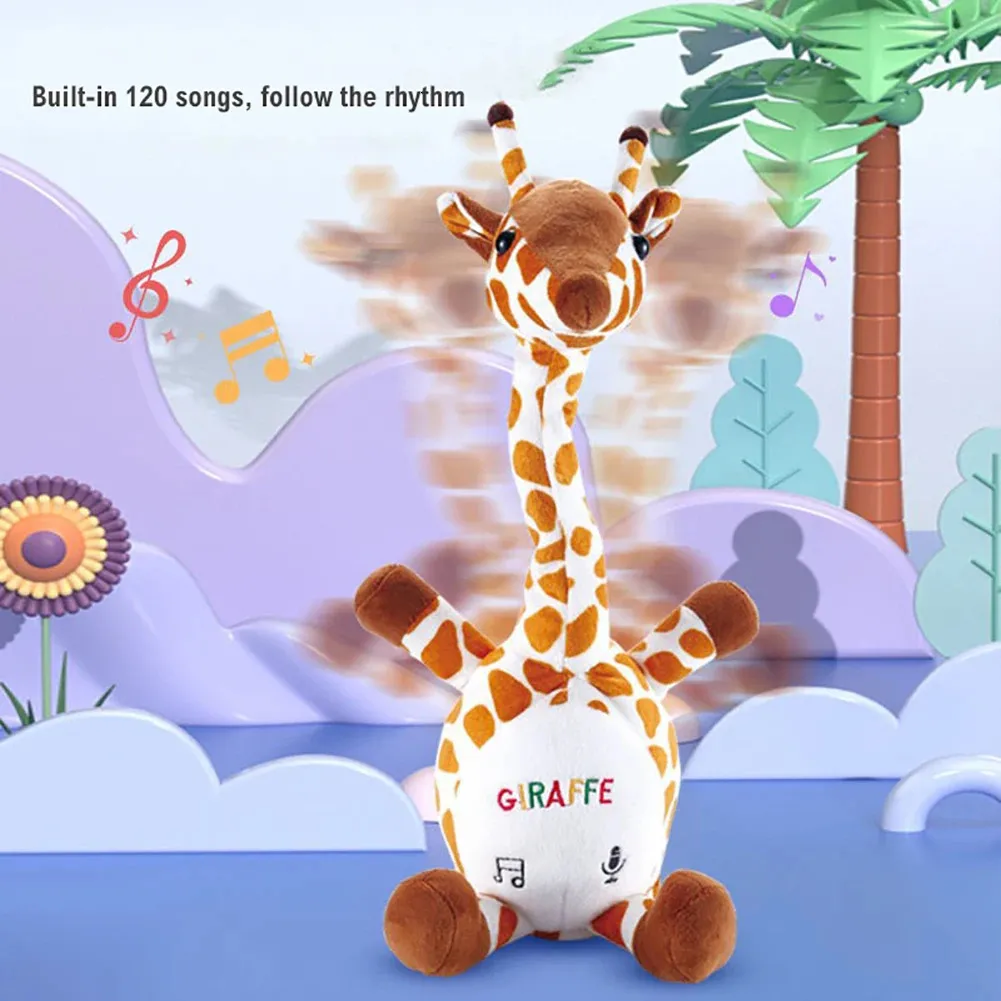 Musikalische Kuschel-Giraffe - Tanzt, Singt & Plappert Nach Mit 10 Liedern & Lichteffekten