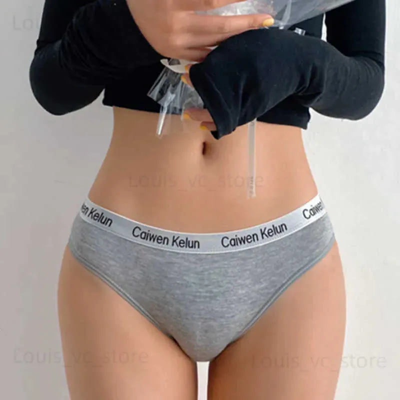 Women's Underwear Caiwen Kelun Letter Sport Sexy Lingerie Fitness