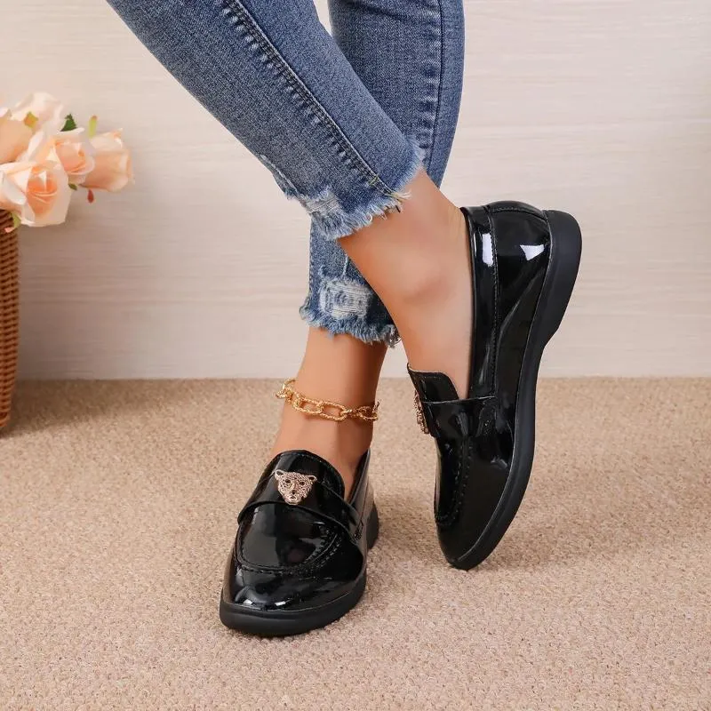 Women's Black Dress Shoes Loafers Size 43 Slip-On Soft PU Leather Pointed Toe Low Square Heel from Dhgate Dress Shoes - price 49.41 Women's Black Dress Shoes Loafers Size 43 Slip-On Soft PU Leather Pointed Toe Low Square Heel from Dhgate Dress Shoes - price 49.41