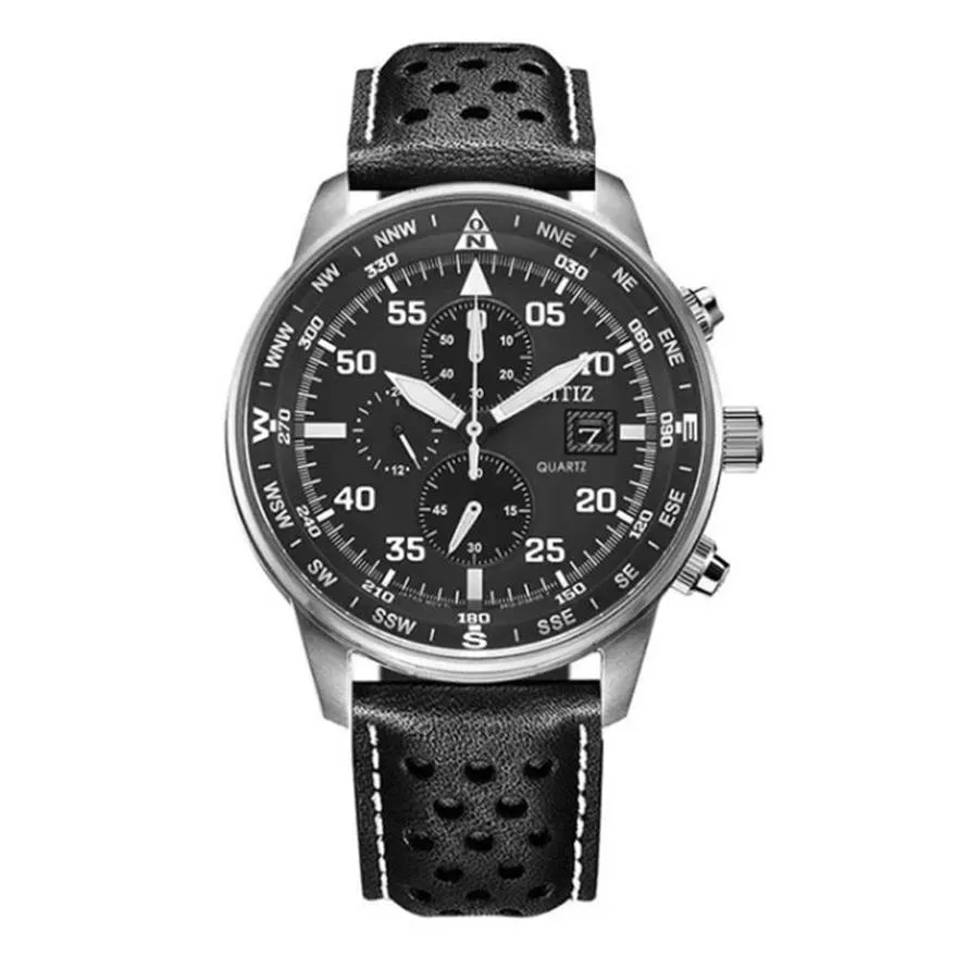 2021 Новые 43 -мм мужские часы Человек кварцевые наручные часы Швейцарские движения хронограф из нержавеющей стали с керамическим ремешком сапфировой стеклян