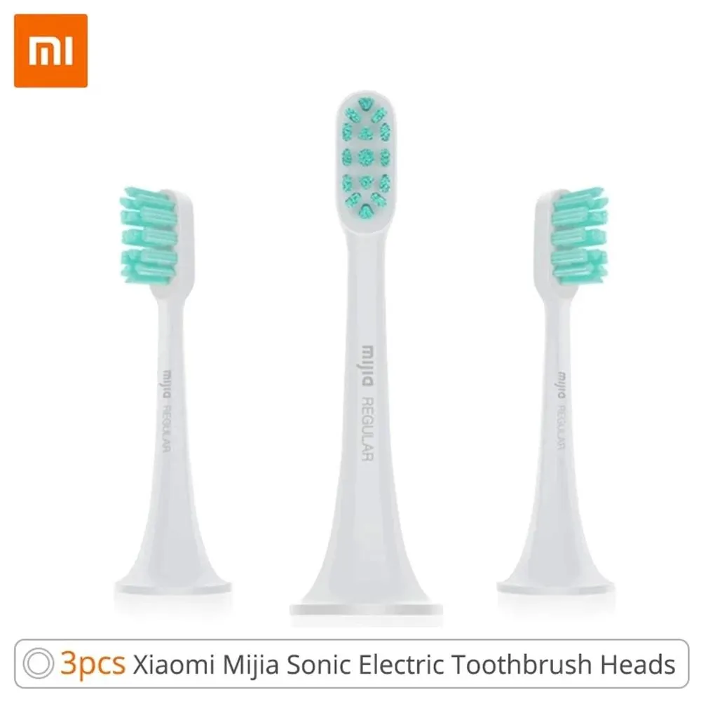 Zahnbürste 100% Xiaomi Mijia elektrischer Zahnbürstenkopf 3 Stück für T300t500 Smart Acoustic Clean Zahnbürstenköpfe 3D-Bürstenkopf kombiniert