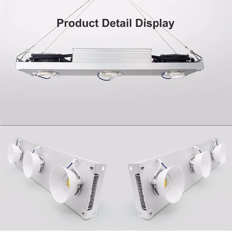 300W Dimmable COB LED Grow Light - Full Spectrum Indoor Plant Growing ...