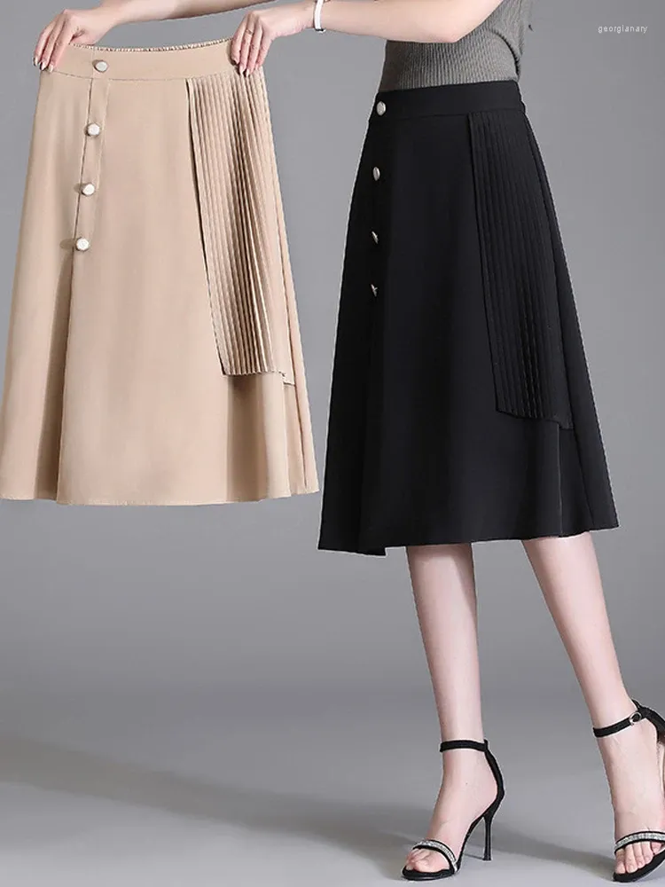Womens pleated skirt hot sale 5xl
