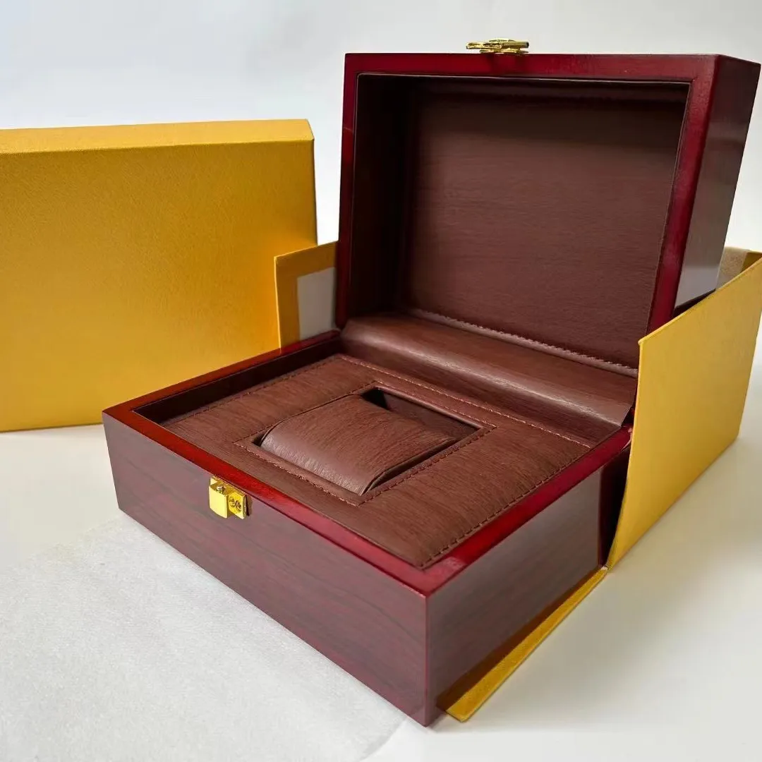 Top quality Luxury Mens / Womens Wooden Watch Box Watch Boxes Wooden Papers Card Wallet Boxes luxury designer watch packaging box and watch accessories