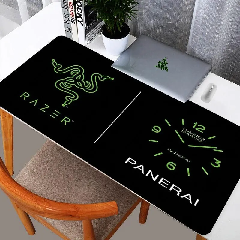 Rests Fashion Panerai Razer Mousepad Custom Computer New Desk Mats Office Laptop Natural Rubber Soft Mouse Pad for Csgo Lol