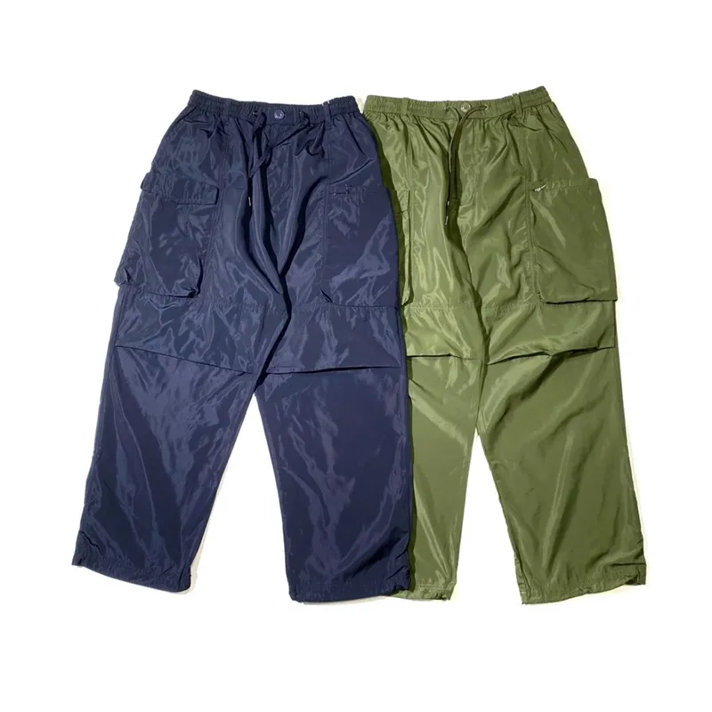 Pantaloni casual di nuovi pantaloni sciolti pantaloni da jogging da jogging verde blu scuro verde