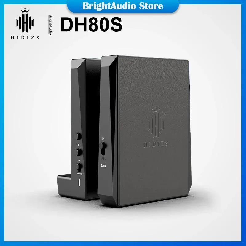 Conectores hidizs dh80 dh80s ess9281c pro chip portable portátil balanced amp foneco de fone de ouvido suporte mqa dsd128 3,5+4,4 mm saída