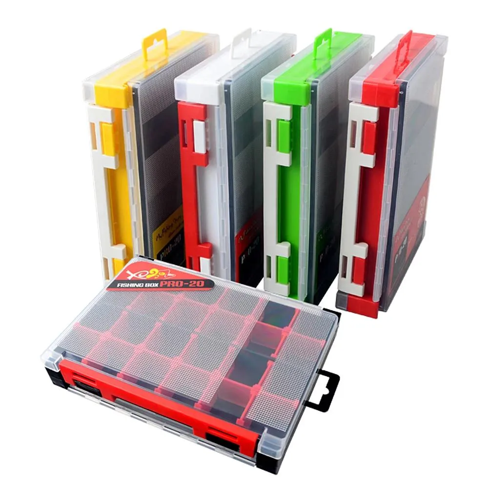 Tackle Double Sided Fishing Tackle Box Storage Trays With