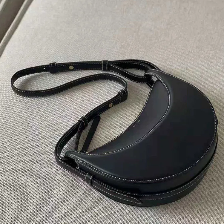 Echte lederen zakje een hoofd originele schouderhandtassen luxe crossbody portemonnees van topkwaliteit
