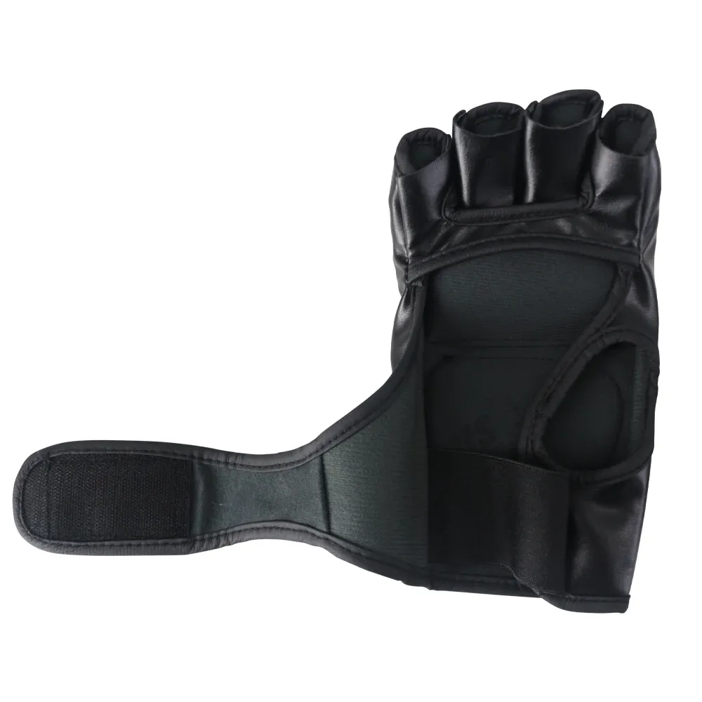 MMA Black Warfes Kampf gegen Halbfinger Handschuhe Tiger Muay Thai Boxpolster Boxhandschuhe Männer MMA Kampf Sanda Handschuh Boxboxer