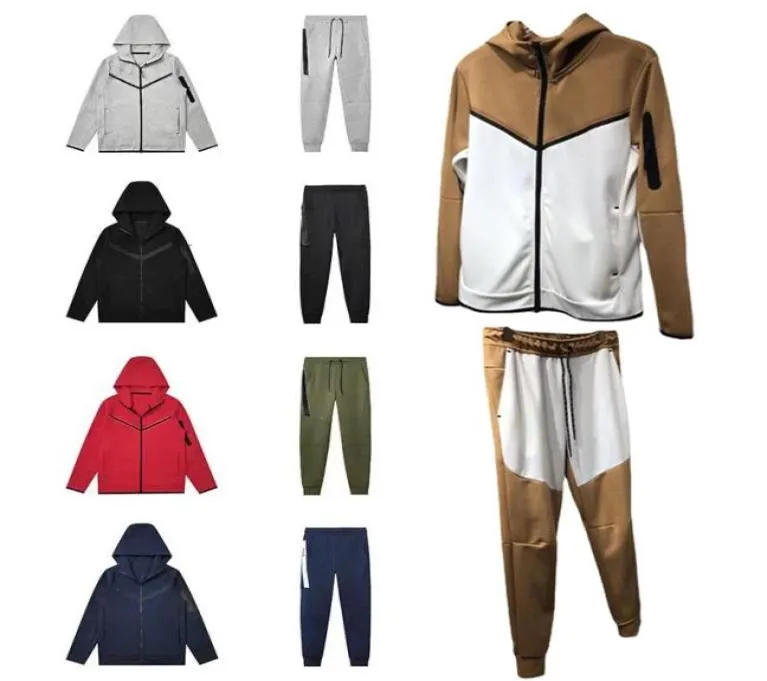 Pant Tech Fleece Jackets Long Johns Mens 여성 트랙복 스포츠 바지 후드 우주면 바지 남자 트랙 슈트 바닥 TechFL2857099