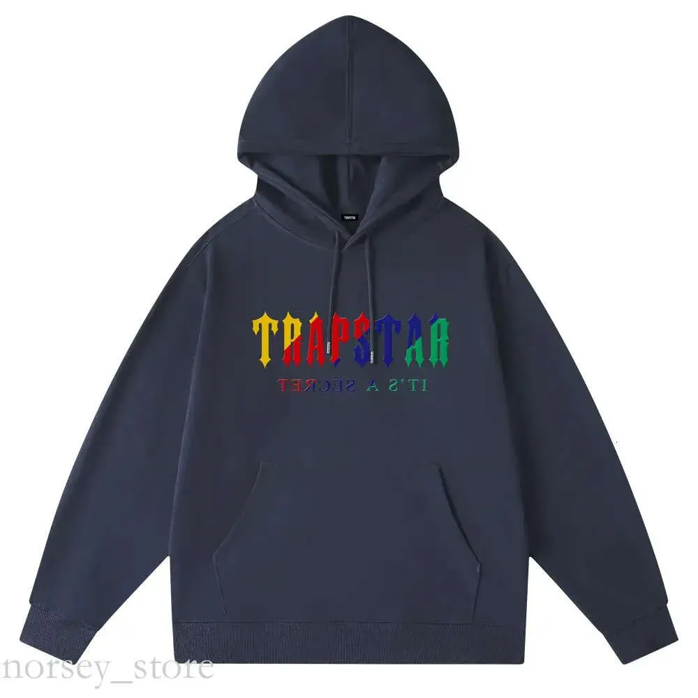 Trapstar Oversized Hoodie Mens Trapstar Tracksuit Designer Shirts Print Letter Luxury Grey