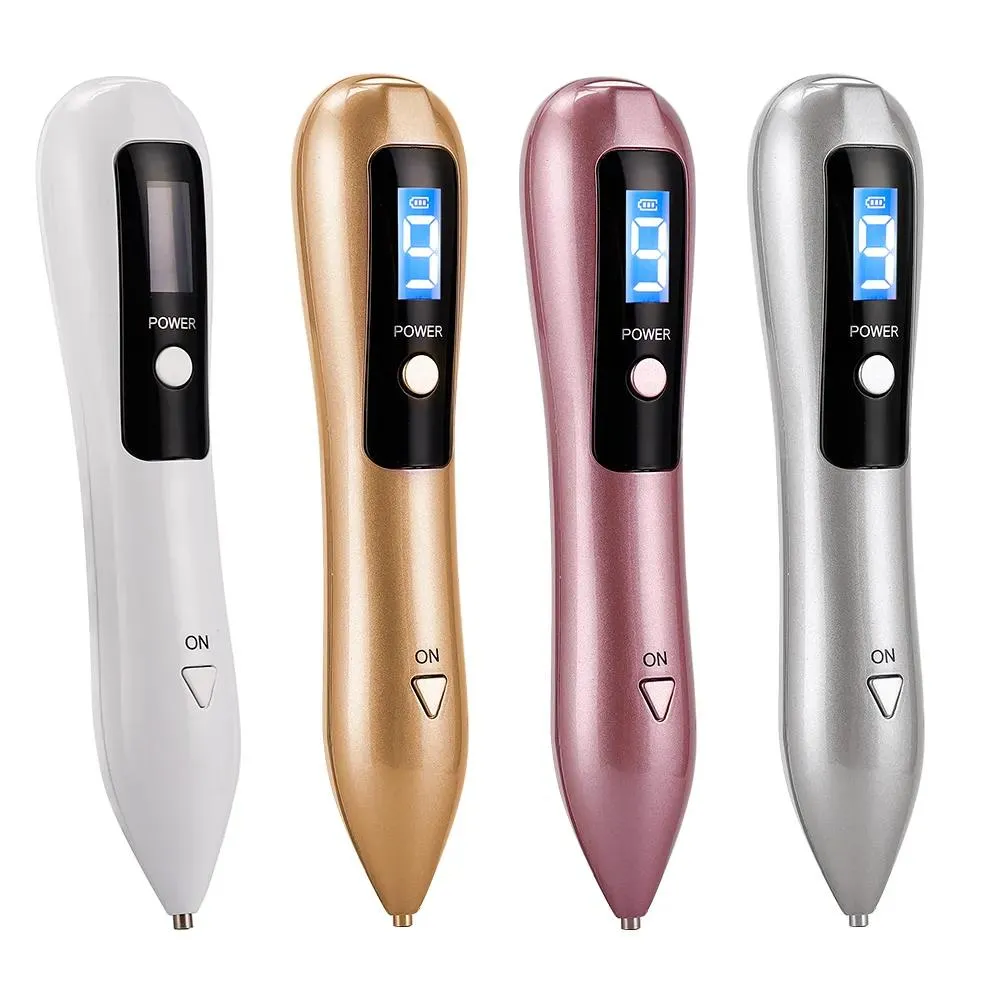 Machine 9 Niveau Skin Body Spot Tag Tag Tatoo Repoval Relival Black Pore Dark Spot Remover Neying Remover Point Pen Facial Skin Care Tools